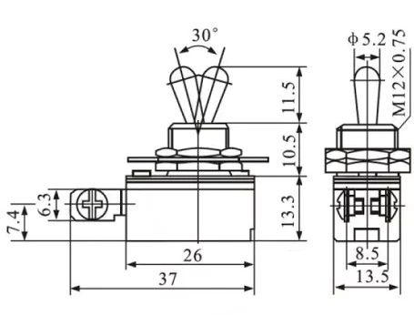 dimensões KNH-1S